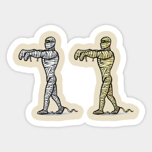 mummy design Sticker